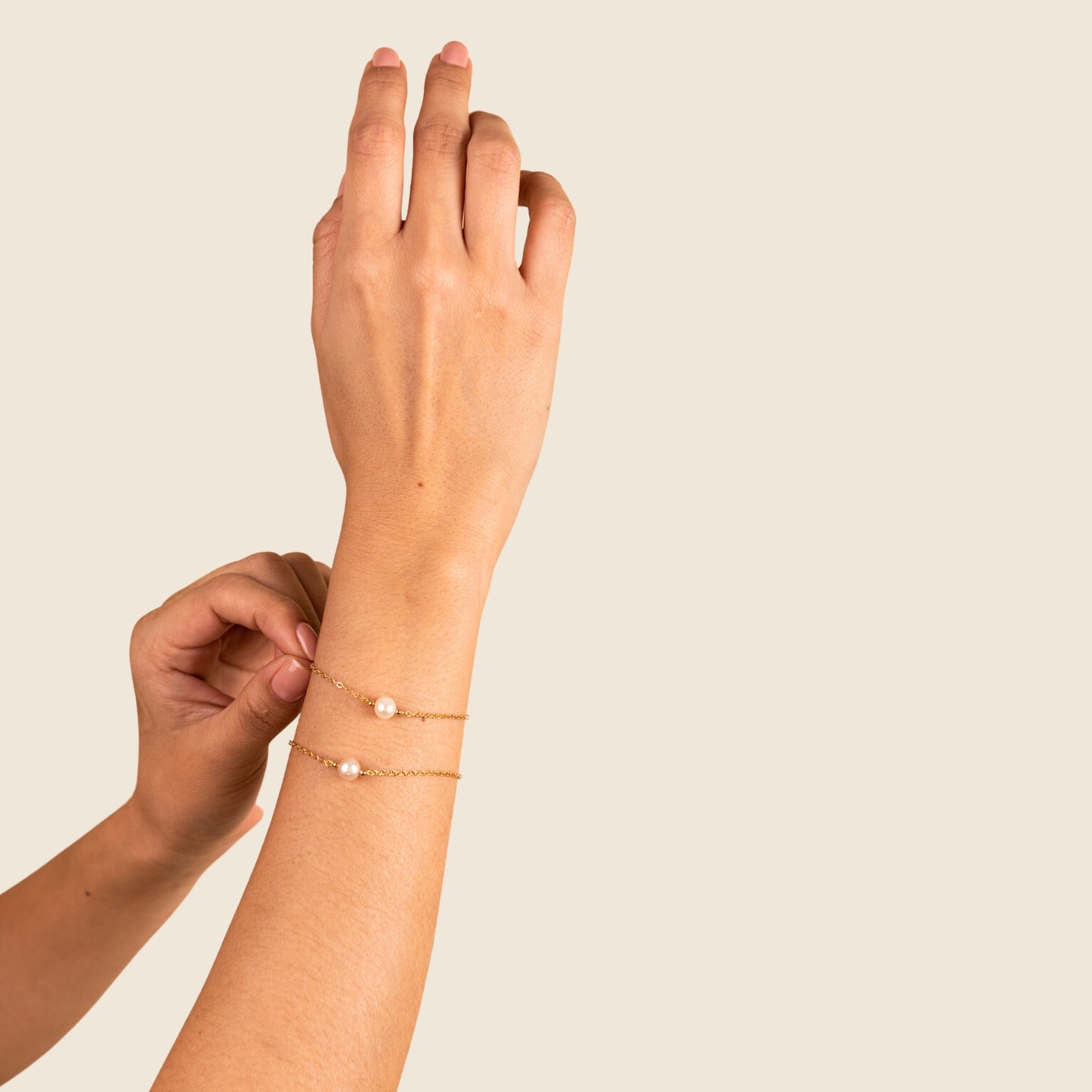 ANA SOLITAIRE PEARL BRACELET