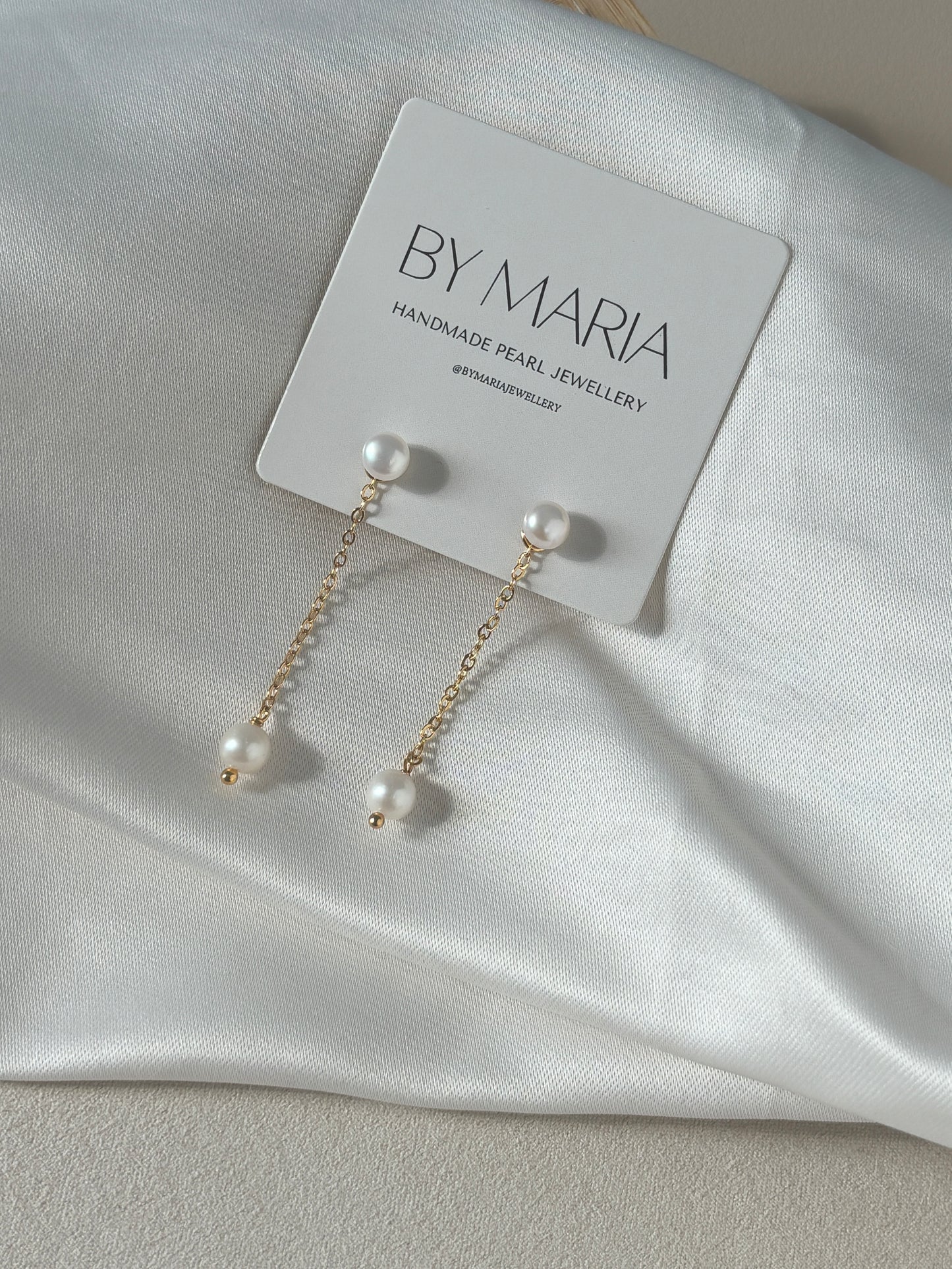 STELLA PEARL DROP EARRINGS