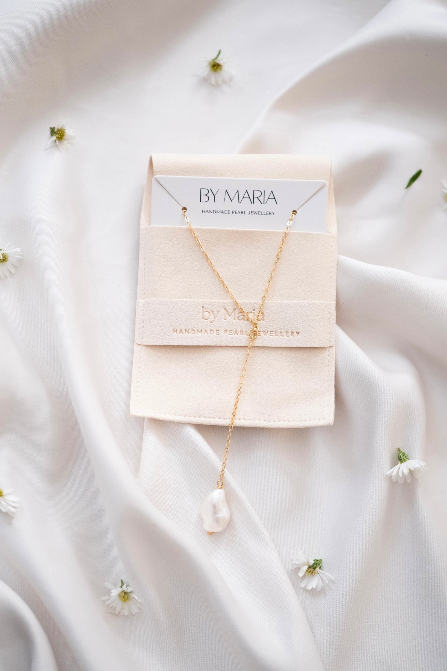 Sienna Large Baroque Pearl Lariat