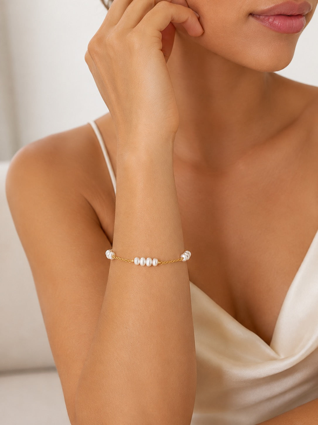 Paris Multi Pearl Bracelet