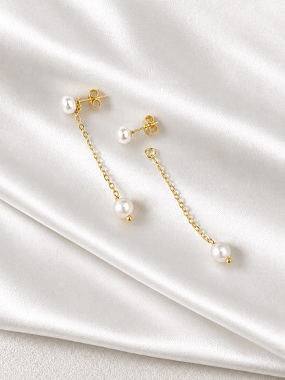 Stella Pearl Drop Earrings