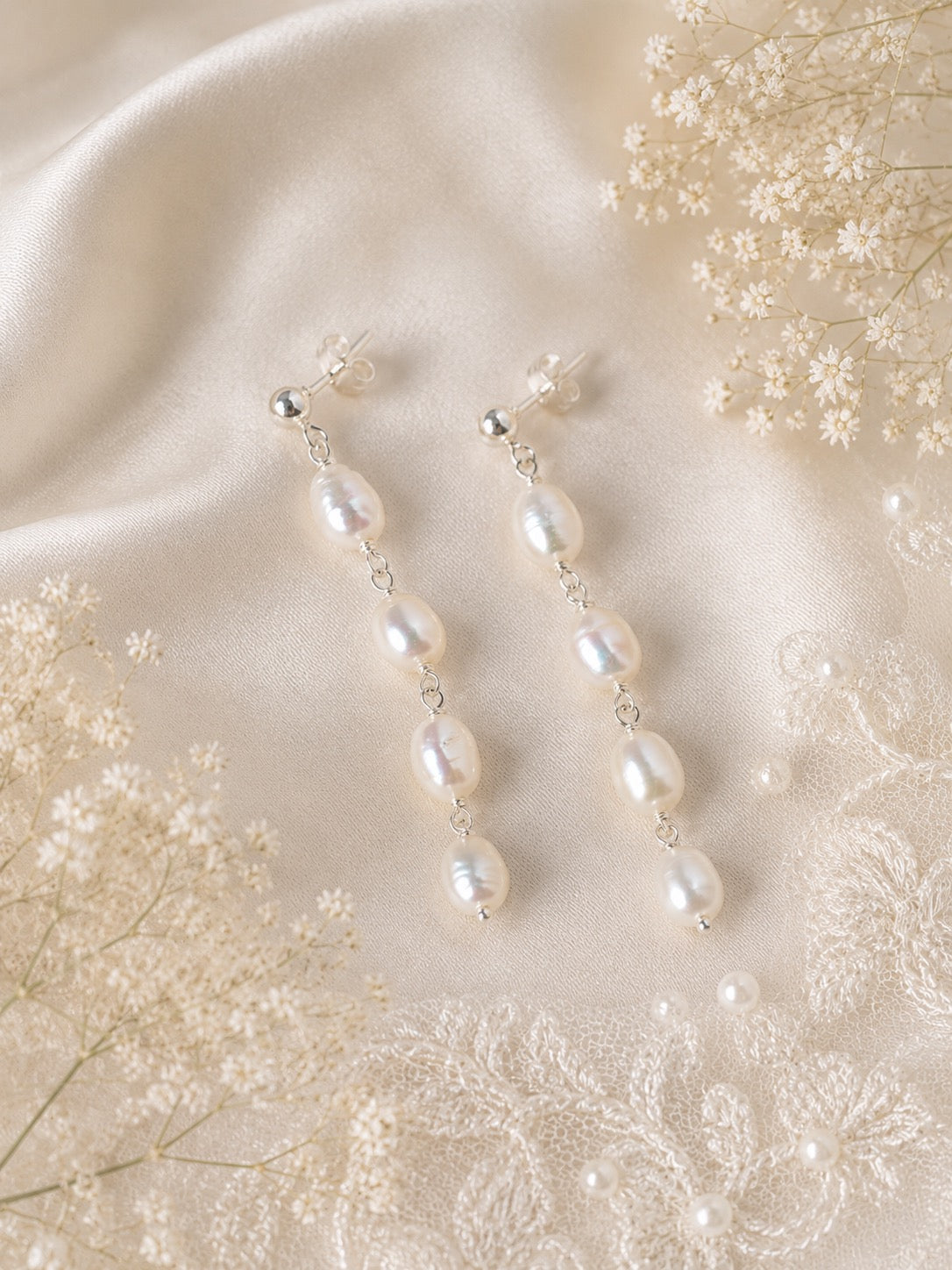 Eve Seed Pearl Earrings