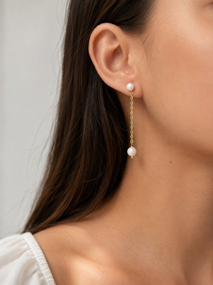 Stella Pearl Drop Earrings