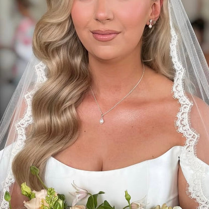 Alessia Oval Pearl Necklace