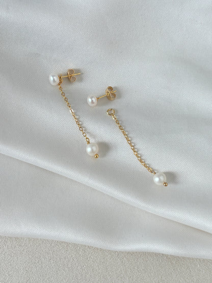 STELLA PEARL DROP EARRINGS